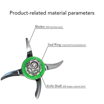 Couteau Lame de Rechange pour Thermomix TM5 Et TM6 TM31 de Vorwerk, Lame pour Robot Thermomix Vorwerk TM5 et TM6